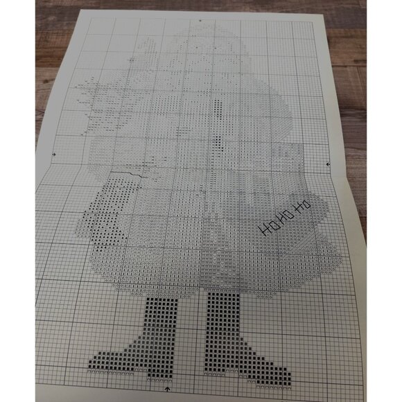 RARE Just Nan Shenanigans Nutcracker Santa Cross Stitch, chart only - Picture 3 of 3